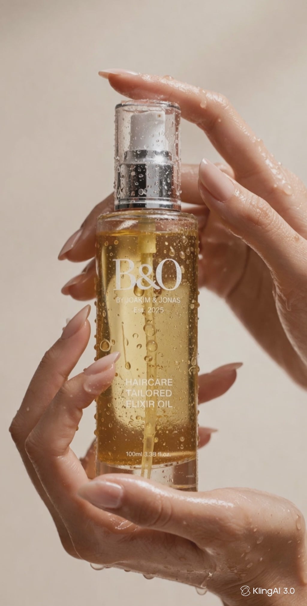 B&O Haircare tailored elixir oil